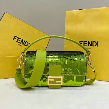 フェンディ FENDI 168-FD8BR600ZGL  2024年最新入荷 バケットバッグ トートバッグ 2way ショルダーバッグ スパンコール レディース