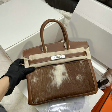 エルメス HERMES 063-HBK25SMYKF  2024年最新入荷 バーキンバッグ 30 トップハンドルバッグ トートバッグ ハンドバッグ レディース