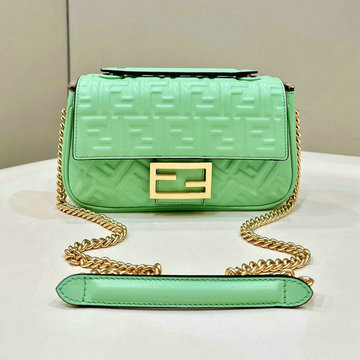商品名称：フェンディ FENDI 168-FD8BR793QG  2024年最新入荷 バゲット チェーン ミディ トートバッグ 2way ショルダーバッグ レディース