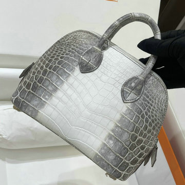 エルメス HERMES 063-HBL19XMEP 2024年最新入荷 ボリード 19 ミニバッグ トップハンドルバッグ トートバッグ ハンドバッグ ヒマラヤ レディース クロコダイル