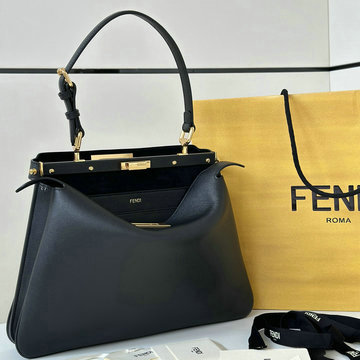 商品名称：フェンディ FENDI 168-FD8BN353PBK 2024年最新入荷 ピーカブー ソフト ミディアム ハンドバッグ トートバッグ 2way ショルダーバッグ レディース