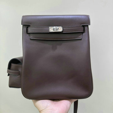 エルメス HERMES 063-HKLA22SFYJH 2024年最新入荷 ケリー アド ポケット バックパック リュックサック リュック