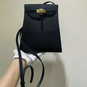 エルメス HERMES 063-HKSV20SZJBK 2024年最新入荷 ケリー スポーツ バックパック リュックサック リュック ヴォーエプソン