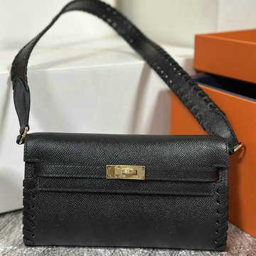 エルメス HERMES 063-HKT20SZJBK 2024年最新入荷 kelly to go ケリー ポーチ ショルダーバッグ トートバッグ ヴォーエプソン レディース