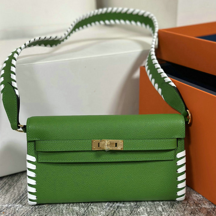 エルメス HERMES 063-HKT20SZJSG  2024年最新入荷 kelly to go ケリー ポーチ ショルダーバッグ トートバッグ ヴォーエプソン レディース