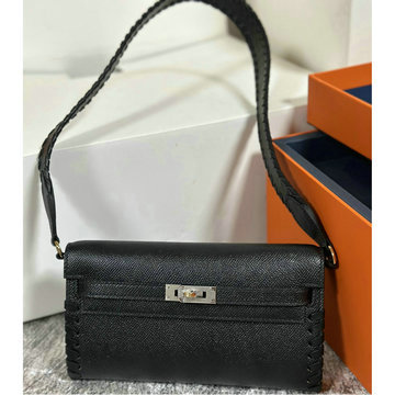 エルメス HERMES 063-HKT20SZYBK 2024年最新入荷 kelly to go ケリー ポーチ ショルダーバッグ トートバッグ ヴォーエプソン レディース