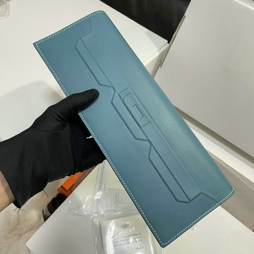 エルメス HERMES  063-HSC29EVNL 2024年最新入荷 バーキン シャドウ クラッチ ポシェット エバーカラー