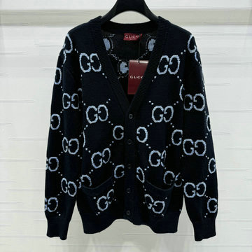 商品名称：グッチ GUCCI JS-MYGG24017 2024年秋冬最新入荷 Vネック カーディガン ロングスリーブ ニットセーター レディース カシミヤ