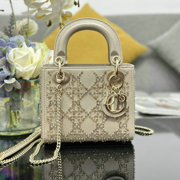 商品名称：クリスチャンディオール CHRISTIAN DIOR  GH-CD0505CDLF 2024年最新入荷 レディ ディオール ミニ トートバッグ 2way ショルダーバッグ レディース