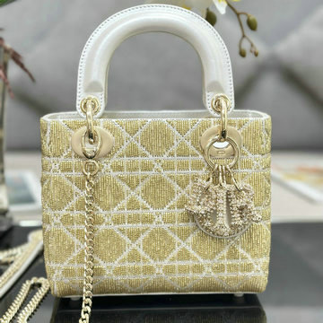 商品名称：クリスチャンディオール CHRISTIAN DIOR GH-CD0505GZBS 2024年最新入荷 レディ ディオール ミニ トートバッグ 2way ショルダーバッグ レディース