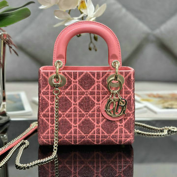 クリスチャンディオール CHRISTIAN DIOR GH-CD0505GZFH 2024年最新入荷 レディ ディオール ミニ トートバッグ 2way ショルダーバッグ レディース