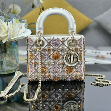 商品名称：クリスチャンディオール CHRISTIAN DIOR GH-CD0505ZFBS  2024年最新入荷 レディ ディオール ミニ トートバッグ 2way ショルダーバッグ レディース