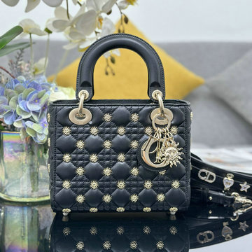 商品名称：クリスチャンディオール CHRISTIAN DIOR GH-CD0538DTBK  2024年最新入荷 レディ ディオール スモール トートバッグ 2way ショルダーバッグ レディース
