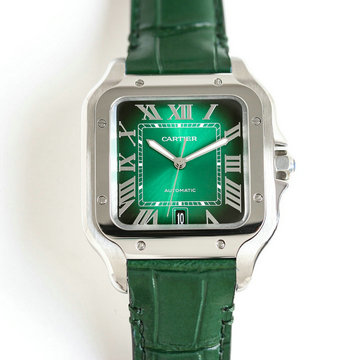 カルティエ CARTIER YXBL-CAT24005 2024年最新入荷 サントス ドゥ ウォッチ 機械式 ムーブメント 腕時計 本革ベルト