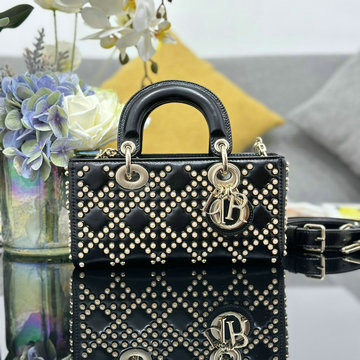 商品名称：クリスチャンディオール CHRISTIAN DIOR GH-CD0613ZDBK  2024年最新入荷 レディ D-ジョイ ミニ トートバッグ 2way ショルダーバッグ レディース