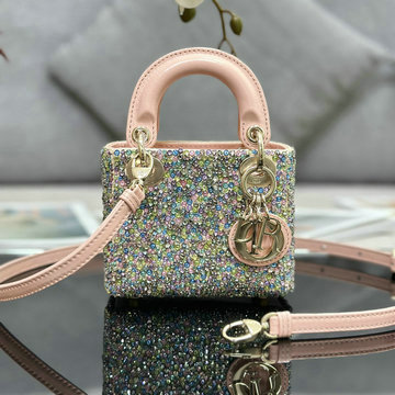 クリスチャンディオール CHRISTIAN DIOR 2024年最新入荷 レディ ディオール マイクロ トートバッグ 2way ショルダーバッグ レディース