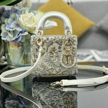 クリスチャンディオール CHRISTIAN DIOR GH-CD0856TYBS 2024年最新入荷 レディ ディオール マイクロ トートバッグ 2way ショルダーバッグ レディース