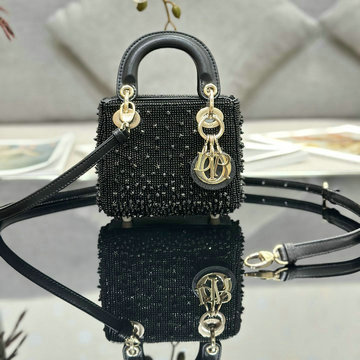 商品名称：クリスチャンディオール CHRISTIAN DIOR GH-CD0856ZLBK  2024年最新入荷 レディ ディオール マイクロ トートバッグ 2way ショルダーバッグ レディース