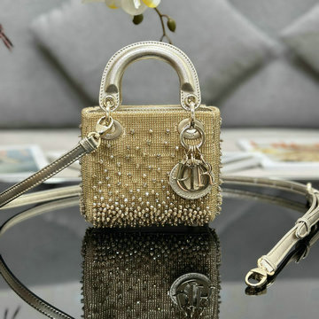 クリスチャンディオール CHRISTIAN DIOR GH-CD0856ZLJS  2024年最新入荷 レディ ディオール マイクロ トートバッグ 2way ショルダーバッグ レディース