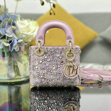 クリスチャンディオール CHRISTIAN DIOR GH-CD0856ZZFH 2024年最新入荷 レディ ディオール マイクロ トートバッグ 2way ショルダーバッグ レディース