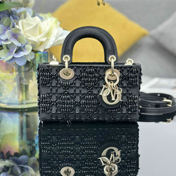 クリスチャンディオール CHRISTIAN DIOR GH-CD0910LZBK  2024年最新入荷 レディ D-ジョイ マイクロ トートバッグ 2way ショルダーバッグ レディース