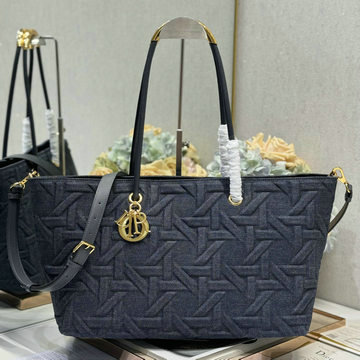 クリスチャンディオール CHRISTIAN DIOR GH-CD1166DBTK 2024年最新入荷 トゥジュール ラージ トートバッグ ハンドバッグ レディース デニム キャンパス