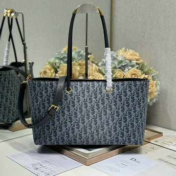 クリスチャンディオール CHRISTIAN DIOR GH-CD1166XBDL 2024年最新入荷 トゥジュール ミディアム トートバッグ ハンドバッグ レディース デニムキャンパス