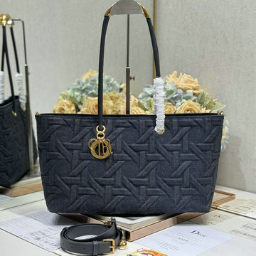 クリスチャンディオール CHRISTIAN DIOR GH-CD1166XBTL  2024年最新入荷 トゥジュール ミディアム トートバッグ ハンドバッグ レディース デニムキャンパス