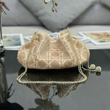 クリスチャンディオール CHRISTIAN DIOR GH-CD2340GZJS 2024年最新入荷 Dream ドローストリングバッグ チェーン ショルダーバッグ レディース