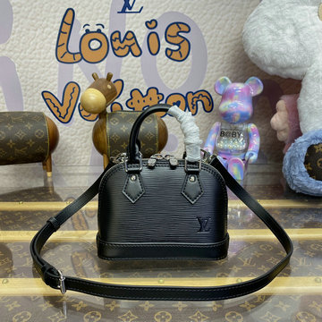 ルイヴィトン LOUISVUITTON 057-M81945 2024年最新入荷 新作 ナノ アルマ トップハンドルバッグ トートバッグ 2way ショルダーバッグ クロスボディ