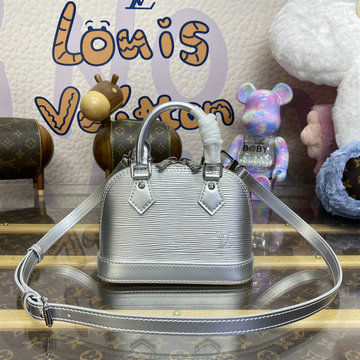 ルイヴィトン LOUISVUITTON 057-M82682 2024年最新入荷 新作 ナノ アルマ トップハンドルバッグ トートバッグ 2way ショルダーバッグ クロスボディ