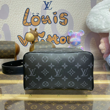 ルイヴィトン LOUISVUITTON 057-M83113 2024年最新入荷 ロッカー ドップ キット 手持ちかばん 洗面具収納 ポーチ 旅行かばん トラベルバッグ