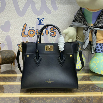 ルイヴィトン LOUISVUITTON 057-M22225 2024年最新入荷 新作 オンマイサイド トップハンドルバッグ 2way ショルダーバッグ トートバッグ カーフレザー