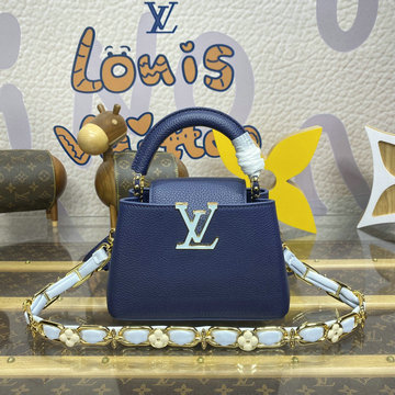 商品名称：ルイヴィトン LOUISVUITTON 057-M23199M  2024年最新入荷 カプシーヌ MINI トップハンドルバッグ トートバッグ 2way ショルダーバッグ クロスボディ