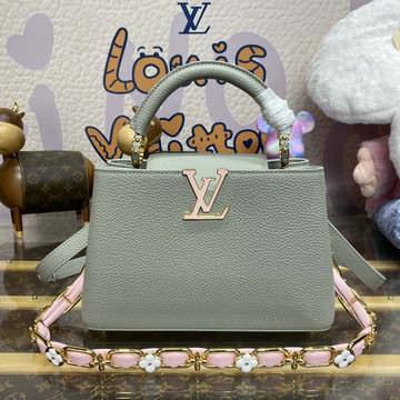 ルイヴィトン LOUISVUITTON 057-M23280 2024年最新入荷 カプシーヌ BB トップハンドルバッグ トートバッグ 2way ショルダーバッグ クロスボディ