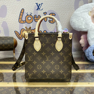 商品名称：ルイヴィトン LOUISVUITTON 057-M46265 2024年最新入荷 サックプラ BB トップハンドルバッグ トートバッグ 2way ショルダーバッグ