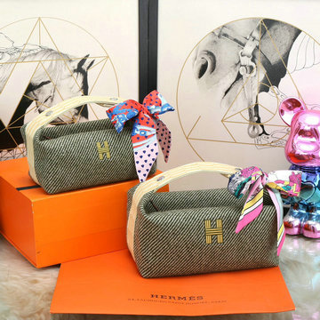 エルメス HERMES 063-HE6627HPHB  2024最新入荷 Trousse Bride-A-Brace ハンドバッグ お弁当袋 クーラーバッグ ボストンバッグ トートバッグ