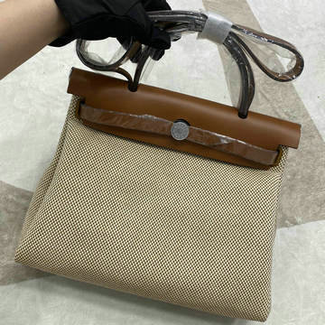 エルメス HERMES 063-HEB31PBMB 2024最新入荷 エールバッグ トップハンドルバッグ トートバッグ 2way ショルダーバッグ 男女兼用 ビジネスバッグ