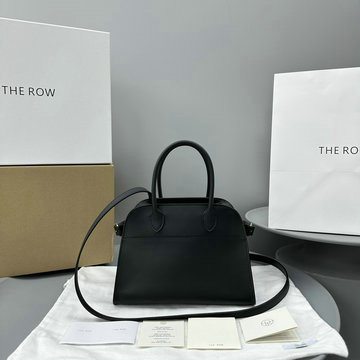 ザ ロウ THE ROW 063-TR1831XPBK 2024最新入荷 Margaux 10 トップハンドルバッグ トートバッグ ハンドバッグ 2way ショルダーバッグ レディースかばん レザー