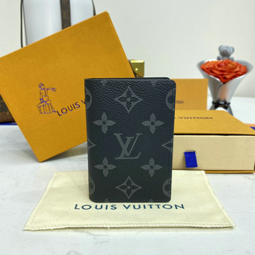 ルイヴィトンLOUIS VUITTON 057-M61696　2018年新作 オーガナイザー ドゥ ポッシュ ポケット カードケース モノグラム エクリプス