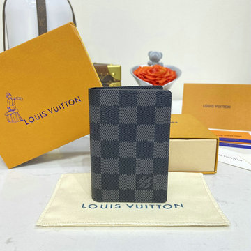 ルイヴィトンLOUIS VUITTON 057-N63143　2018年新作 オーガナイザー ドゥ ポッシュ ポケット カードケース ダミエ グラフィット