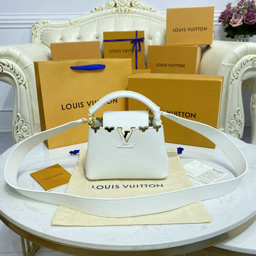 商品名称：ルイヴィトン LOUISVUITTON 057-M54663BM 2024年最新入荷 カプシーヌ MINI トップハンドルバッグ トートバッグ 2way ショルダーバッグ