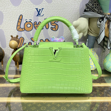 商品名称：ルイヴィトン LOUISVUITTON 057-N92175Q 2024年最新入荷 カプシーヌ BB トップハンドルバッグ トートバッグ 2way ショルダーバッグ クロスボディ