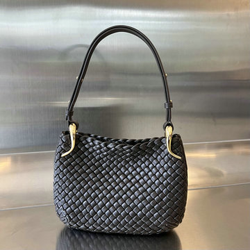 ボッテガヴェネタ BOTTEGAVENETA aj-BOV730968SK 2024年最新入荷 スモール クリッカー ショルダーバッグ ホーボーバッグ レディースかばん