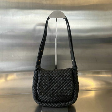 ボッテガヴェネタ BOTTEGAVENETA aj-BOV762711BK 2024年最新入荷 ミニ コブル 斜め掛け ショルダーバッグ クロスボディバッグ ミニバッグ