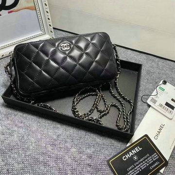 シャネル CHANEL CC-CH82527YYBK　2024年最新入荷 チェーン クラッチバッグ 斜め掛け ショルダーバッグ 手持ちかばん ラムスキン