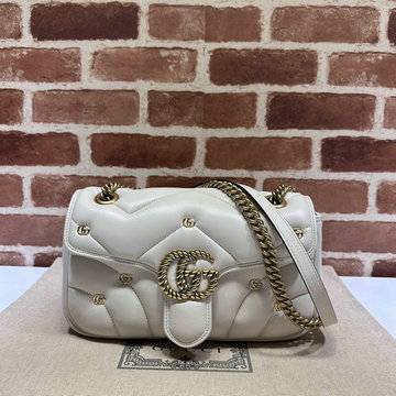 商品名称：グッチ GUCCI 057-GG443497PBS 2024年最新入荷 GGマーモント 斜め掛け ョルダーバッグ フラップバッグ クロスボディバッグ
