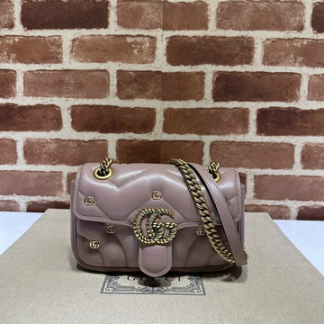 商品名称：グッチ GUCCI 057-GG446744PLF 2024年最新入荷 GGマーモント 斜め掛け ョルダーバッグ フラップバッグ クロスボディバッグ
