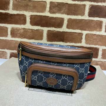 商品名称：グッチ GUCCI 057-GG733868BLZ 2024年最新入荷 GG オフィディア ウェストバッグ ベルトバッグ 斜め掛け ショルダーバッグ クロスボディバッグ