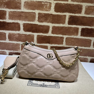 商品名称：グッチ GUCCI 057-GG735049PFH 2024年最新入荷 GGマトラッセ レザー ハンドバッグ チェーンポーチ 斜め掛け ショルダーバッグ クロスボディバッグ